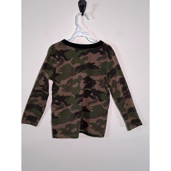 Boys Old Navy Camo Long Sleeve Shirt Size 4t ✨BOGO - Picture 5 of 9